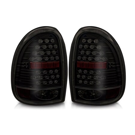 Winjet Led Tail Lights - Black / Smoke CTWJ-0013-BS